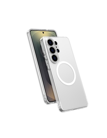 
„Samsung Galaxy S26 Ultra Minimal“ dėklas su magnetiniu objektyvu – skaidrus
