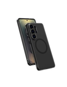 
„Samsung Galaxy S26 Ultra Minimal“ dėklas su magnetiniu objektyvu – juodas
