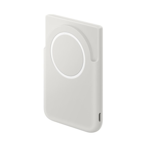 
„Samsung 5000mAh USB-C Qi2 MagSafe 25W“ belaidis įkroviklis su USB-C laidu – pilkas
