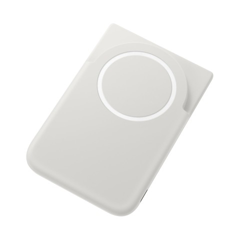 
„Samsung 5000mAh USB-C Qi2 MagSafe 25W“ belaidis įkroviklis su USB-C laidu – pilkas
