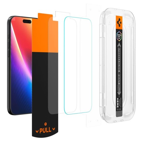 
Grūdintas stiklas iPhone 16 Pro / 17 / 17 Pro Glas.TR EZ Fit Pro - skaidrus
