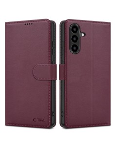 
Samsung Galaxy A26 5G / A17 4G / 5G piniginės dėklas – bordo spalvos
