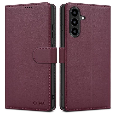 
Samsung Galaxy A26 5G / A17 4G / 5G piniginės dėklas – bordo spalvos
