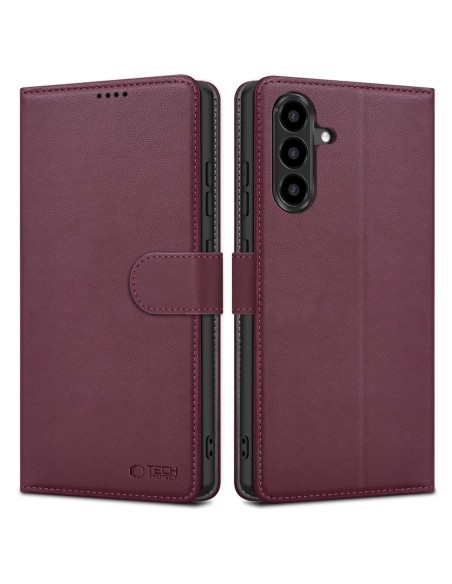 
Samsung Galaxy A26 5G / A17 4G / 5G piniginės dėklas – bordo spalvos
