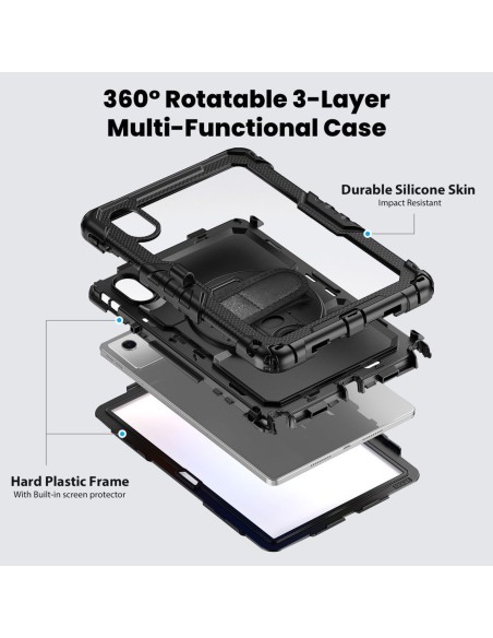 
Lenovo Idea Tab 11.0 TB-336 Solid dėklas - juodas
