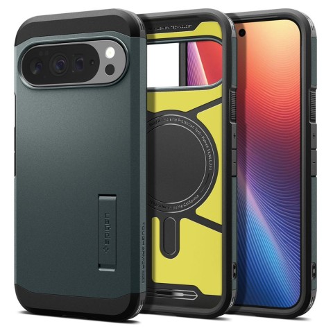 
„Google Pixel 10 Pro XL Tough Armor MagSafe“ dėklas – žalias

