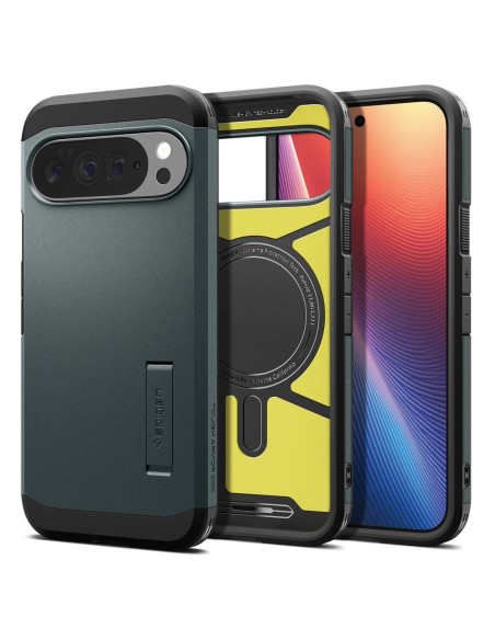 
„Google Pixel 10 Pro XL Tough Armor MagSafe“ dėklas – žalias
