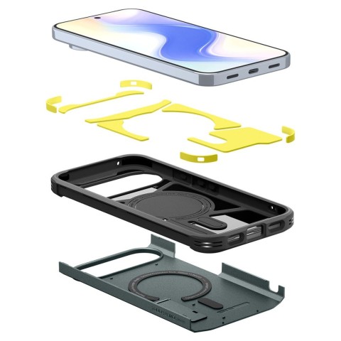 
„Google Pixel 10 Pro XL Tough Armor MagSafe“ dėklas – žalias

