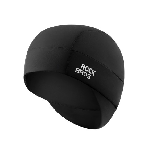 
Dvipusė žieminė dviratininko kepuraitė, 54–61 cm dydis – juoda
