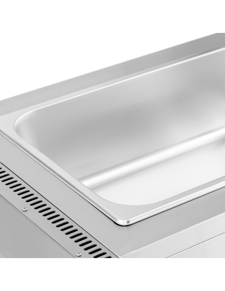 Bain marie dujinis vandens šildytuvas 0,02 baro 3300 W 1 x GN 1/1 Bain marie dujinis vandens šildytuvas 0,02 baro 3300 W 1 x GN 1/1