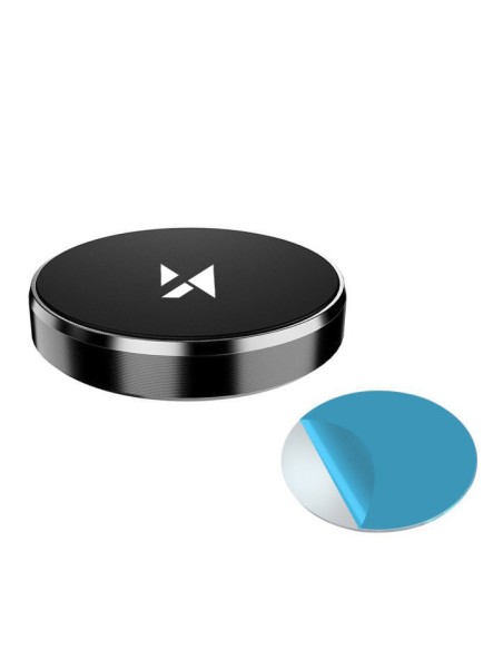 Magnetinis automobilinis telefono laikiklis prietaisų skydeliui juodas