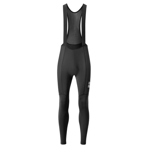 
Ilgos dviratininko kelnės su petnešomis ir paminkštinimu, XL dydis - juodos
