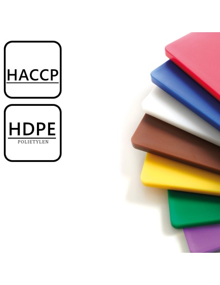 HACCP pjaustymo lenta mėsai ir dešroms 450x300mm ruda - Hendi 825556 HACCP pjaustymo lenta mėsai ir dešroms 450x300mm ruda - Hendi 825556
