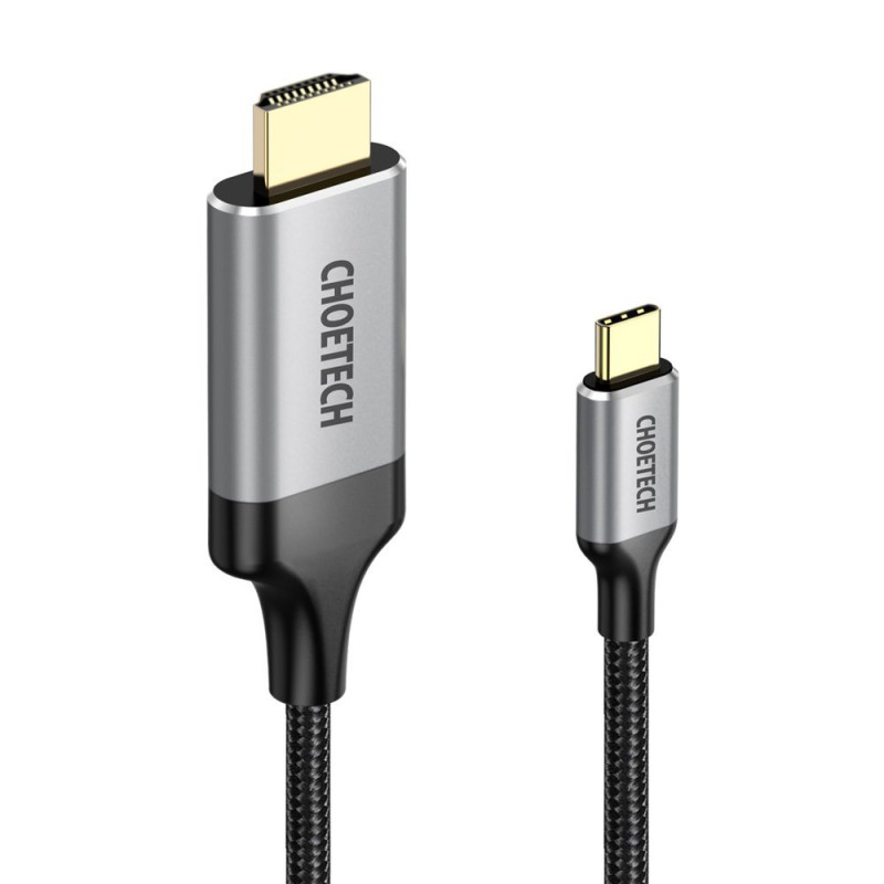 C tipo USB laidas – HDMI 4K 60Hz 2m juodas