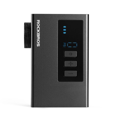 
Įkraunamas LED kompresorinis siurblys 420mAh 120 psi - juodas
