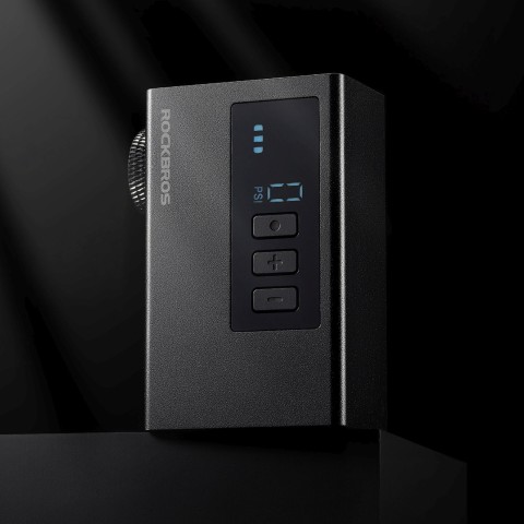 
Įkraunamas LED kompresorinis siurblys 420mAh 120 psi - juodas
