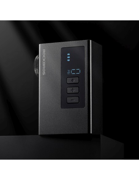 
Įkraunamas LED kompresorinis siurblys 420mAh 120 psi - juodas

