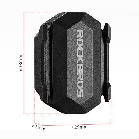 
2 viename ANT+ Bluetooth dviračio greičio arba mynimo dažnio jutiklis – juodas
