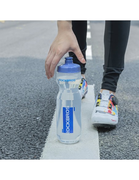 
Dviračio gertuvė 750 ml - skaidri mėlyna
