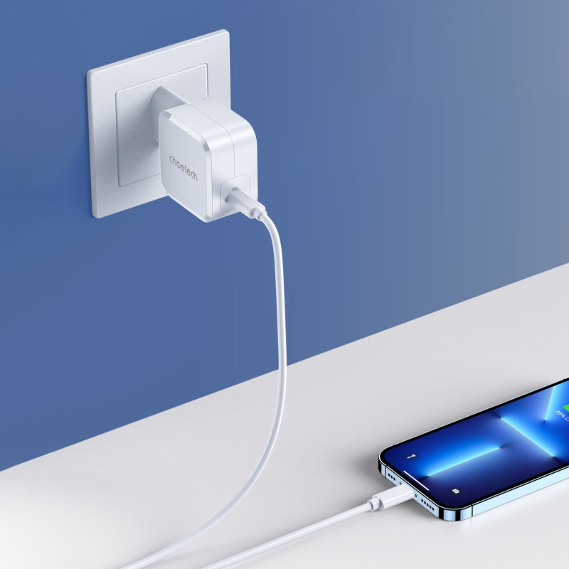 Greitas įkroviklis PD8007 PPS 45W baltas