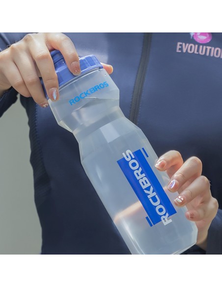 
Dviračio gertuvė 750 ml - skaidri mėlyna
