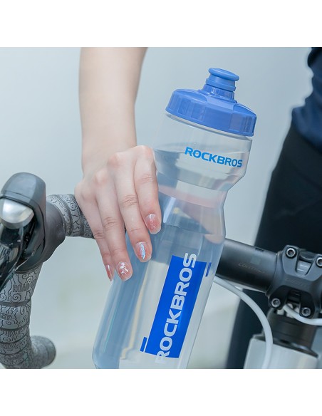 
Dviračio gertuvė 750 ml - skaidri mėlyna
