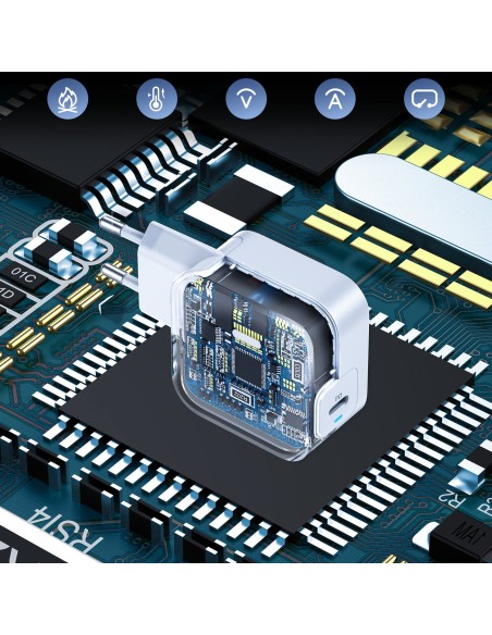 Greitas įkroviklis PD8007 PPS 45W baltas