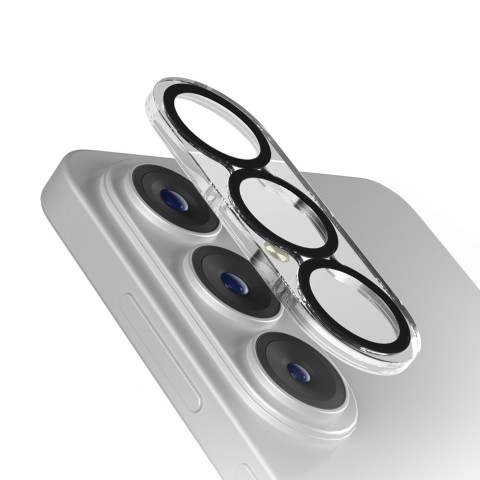 
Apsauginis galinio fotoaparato stiklas, skirtas „Samsung Galaxy S26/ S26 Plus“ su juodu rėmeliu
