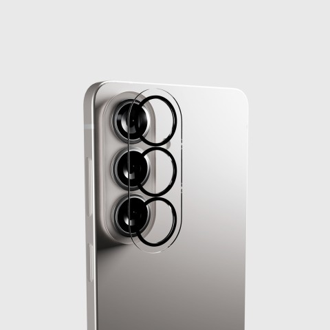 
Apsauginis galinio fotoaparato stiklas, skirtas „Samsung Galaxy S26/ S26 Plus“ su juodu rėmeliu
