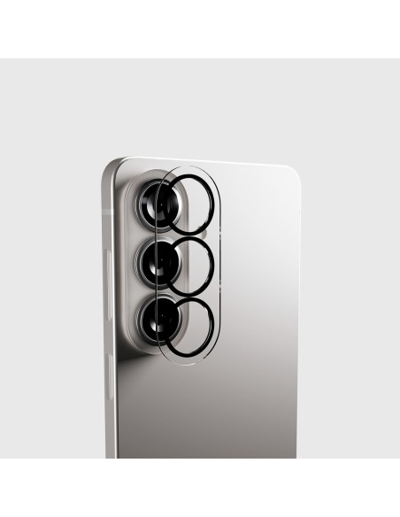 
Apsauginis galinio fotoaparato stiklas, skirtas „Samsung Galaxy S26/ S26 Plus“ su juodu rėmeliu
