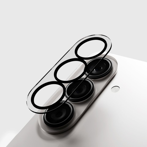 
Apsauginis galinio fotoaparato stiklas, skirtas „Samsung Galaxy S26/ S26 Plus“ su juodu rėmeliu
