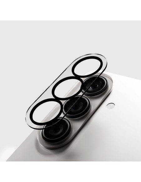 
Apsauginis galinio fotoaparato stiklas, skirtas „Samsung Galaxy S26/ S26 Plus“ su juodu rėmeliu

