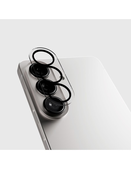 
Apsauginis galinio fotoaparato stiklas, skirtas „Samsung Galaxy S26/ S26 Plus“ su juodu rėmeliu
