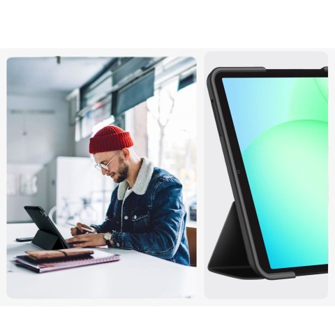 
Samsung Galaxy Tab A9 / A11 8.7 X110 / X115 / X133 / X135 SmartCase dėklas - juodas
