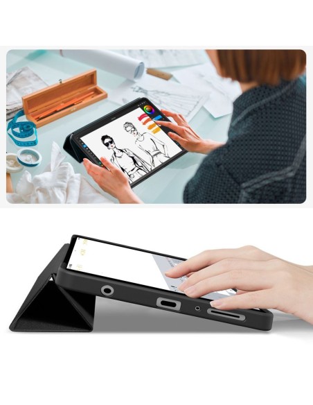 
Samsung Galaxy Tab A9 / A11 8.7 X110 / X115 / X133 / X135 SmartCase dėklas - juodas
