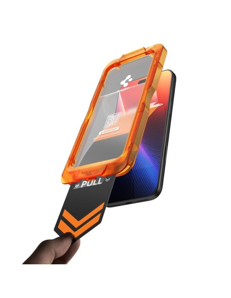 
Grūdintas stiklas iPhone 17 su Glas.tR AlignMaster Slim aplikatoriumi - 3 vnt.
