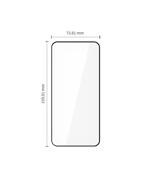 
Grūdintas stiklas Xiaomi Redmi Note 15 Pro 5G Glass Fit+ juodas - 2 vnt.
