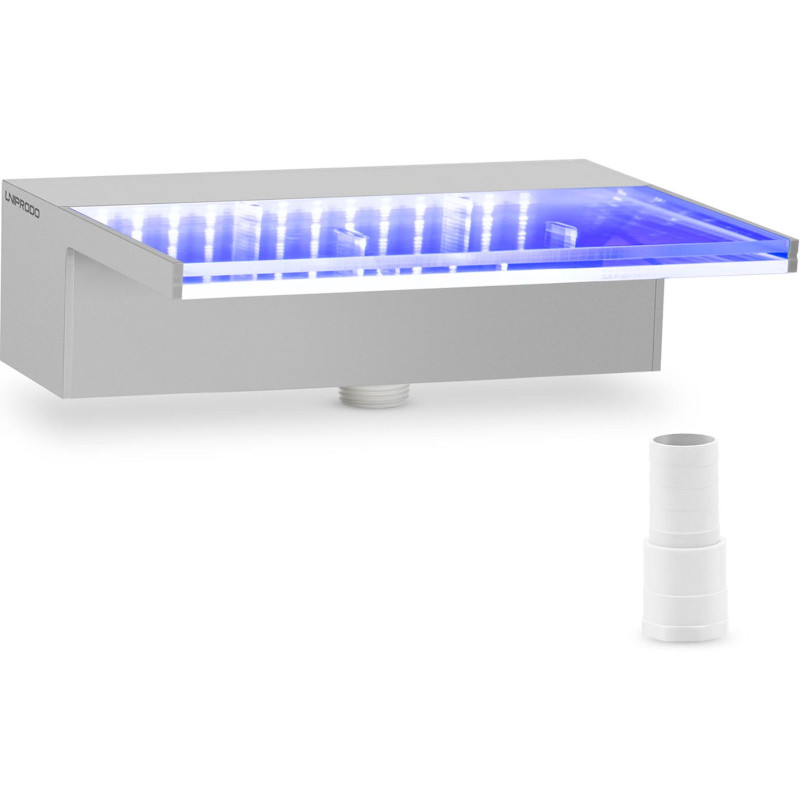 Krioklio snapelio sienelės kaskados sodo tvenkiniui LED 30 cm, srautas 135 mm