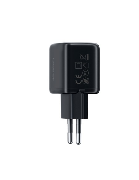 
33 W USB-A USB-C sieninis įkroviklis su 60 W USB-C–USB-C 1 m laidu – juodas

