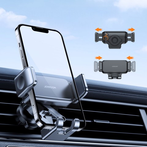 
Automobilinis telefono laikiklis oro išleidimo angai - juodas
