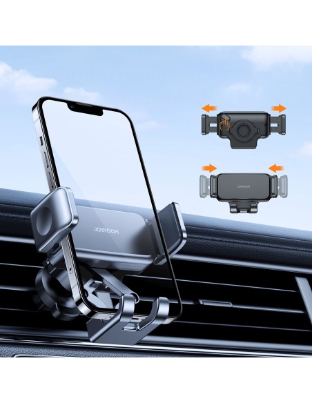 
Automobilinis telefono laikiklis oro išleidimo angai - juodas
