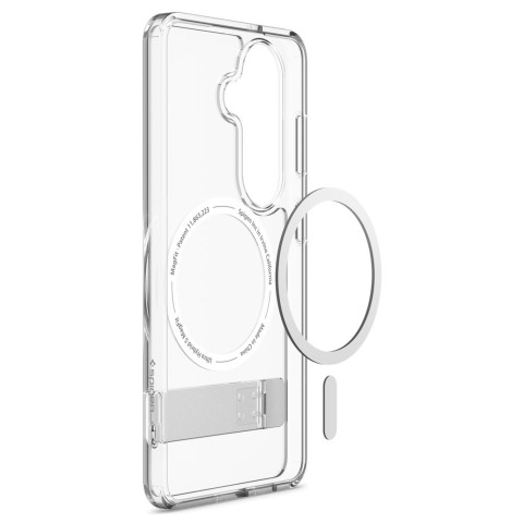 
„Samsung Galaxy S26+ Ultra Hybrid S MagSafe“ dėklas – permatomas baltas
