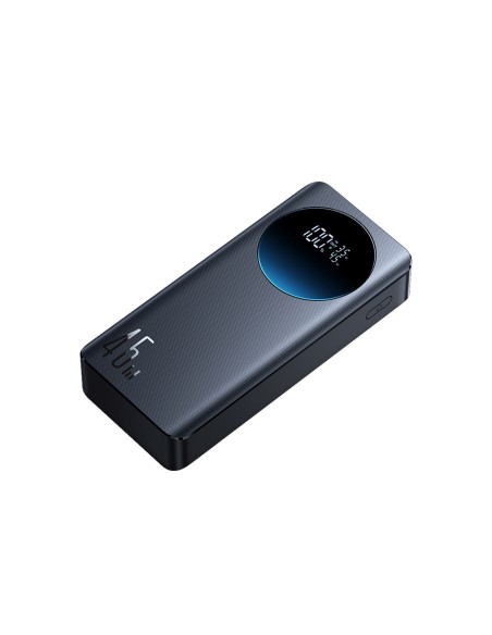 
20000 mAh USB-A USB-C su skaitmeniniu ekranu 45W – juoda
