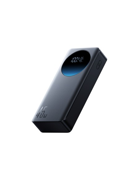
20000 mAh USB-A USB-C su skaitmeniniu ekranu 45W – juoda
