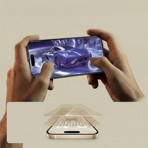 
Grūdintas stiklas, skirtas „Samsung Galaxy S26 GLASS FIT+“ - 2 vnt.
