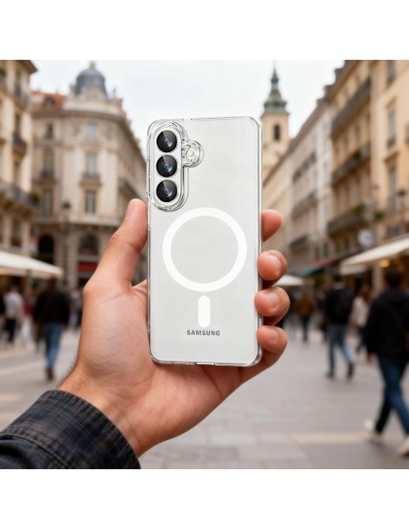 
„Samsung Galaxy S26+ FlexAir MagSafe“ dėklas – skaidrus
