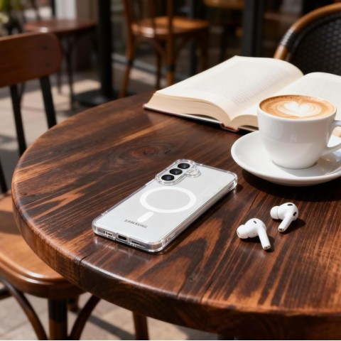 
„Samsung Galaxy S26+ FlexAir MagSafe“ dėklas – skaidrus
