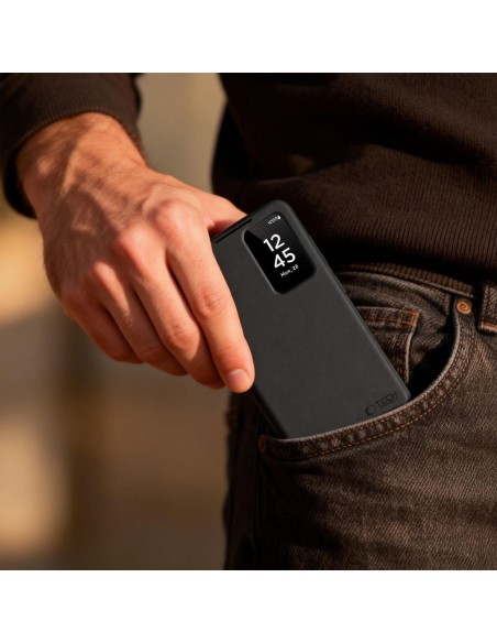 
„Samsung Galaxy S26+“ išmanusis piniginės dėklas – juodas
