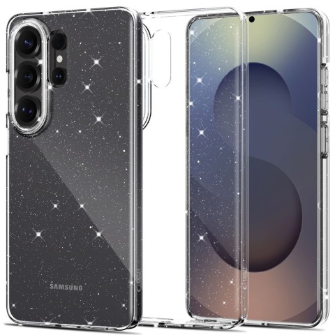 
„Samsung Galaxy S26 Ultra FlexAir“ dėklas – permatomas, blizgus
