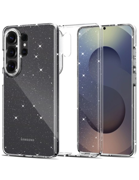 
„Samsung Galaxy S26 Ultra FlexAir“ dėklas – permatomas, blizgus
